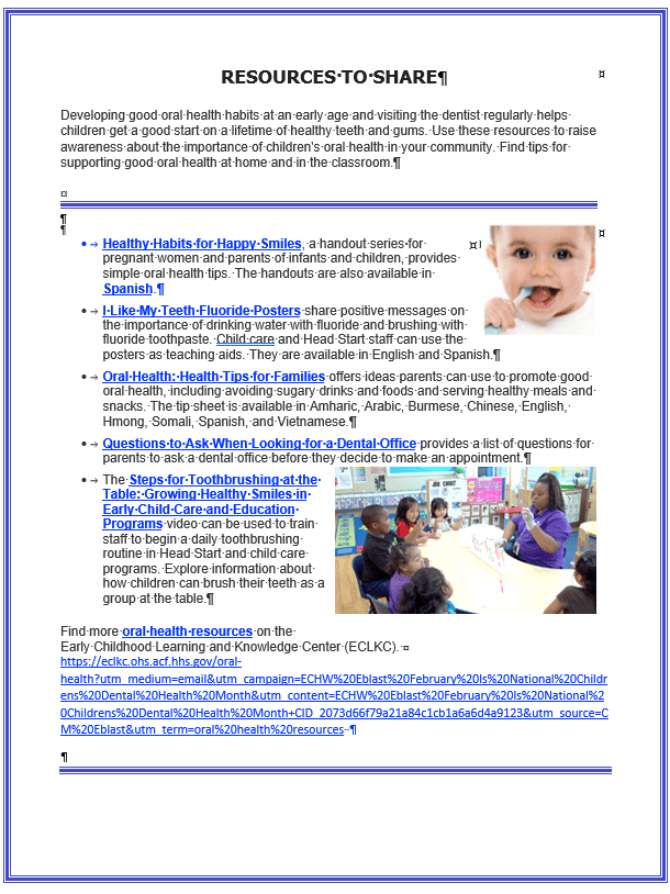 Resources to share Document